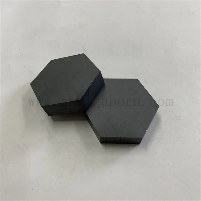 定制六边形碳化硼陶瓷防弹板B4C瓷砖