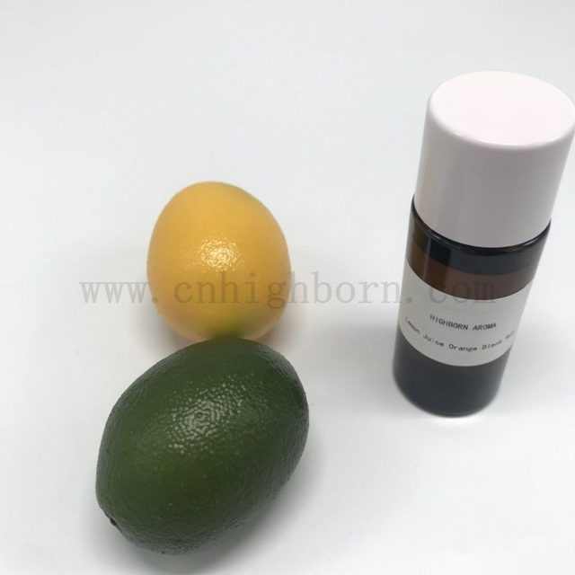 柠檬汁橙色黑胶浓缩水果风味香气油质