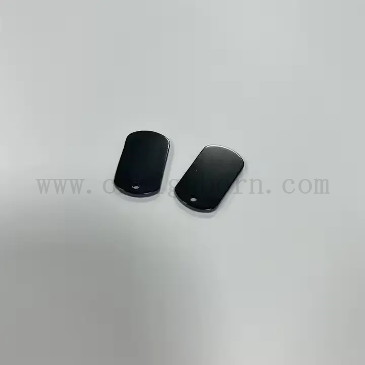 定制的黑色氧化锆板抛光ZRO2陶瓷件