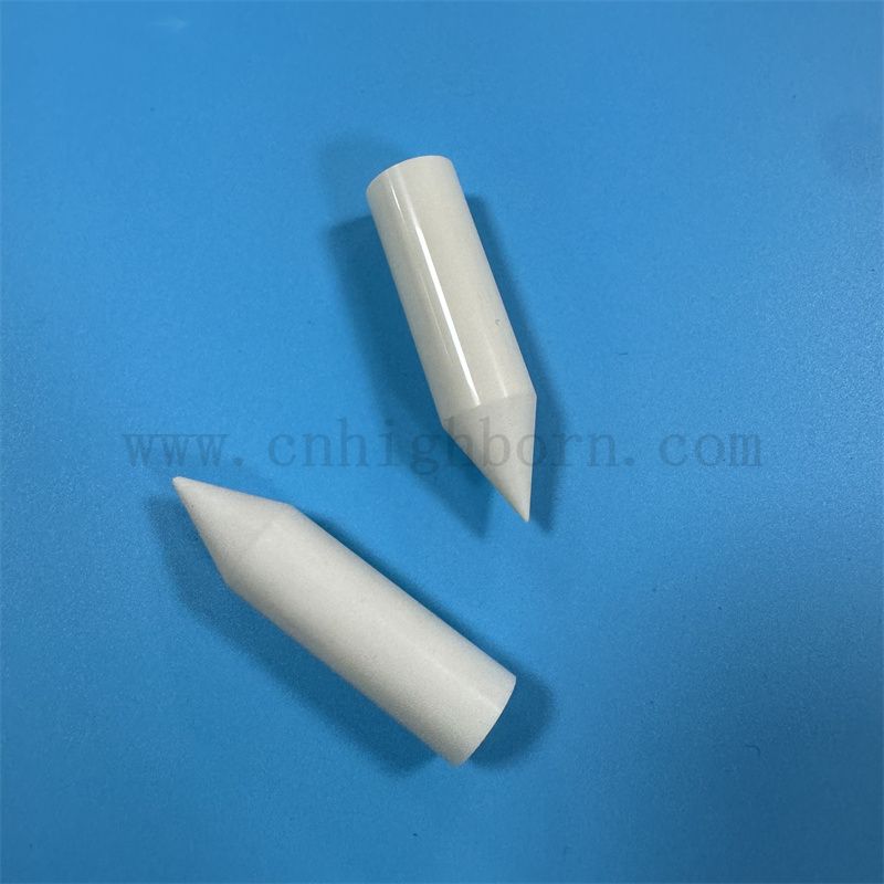 定制99％氧化铝陶瓷管95％Al2O3陶瓷套筒零件