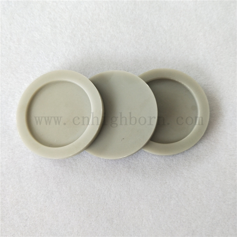 定制 氮化铝陶瓷 圆盘加工 AlN 陶瓷零件