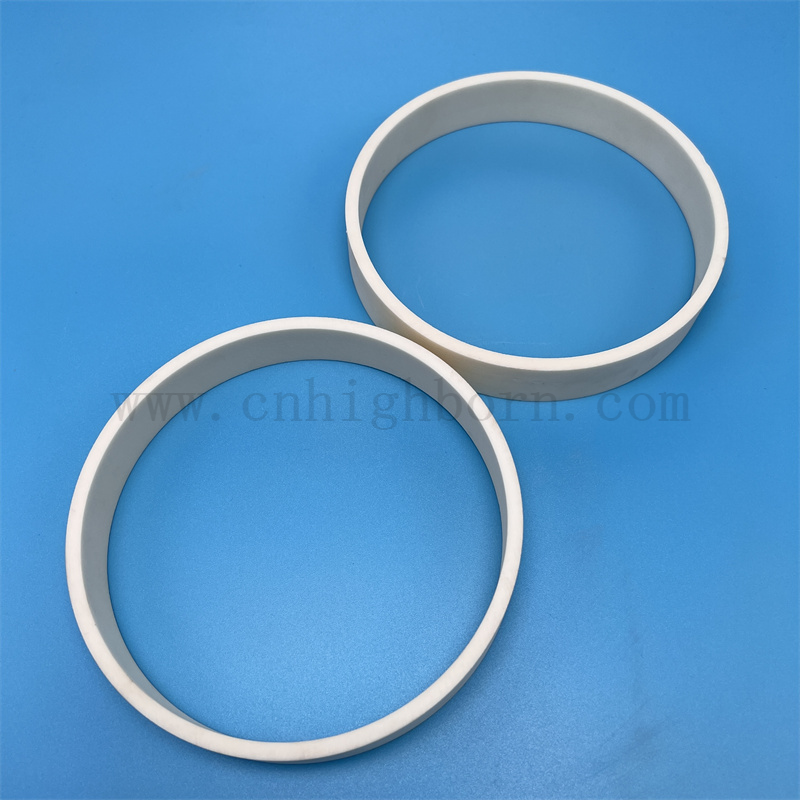 定制绝缘氧化铝环大直径Al2O3陶瓷环