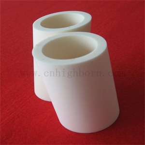 大口径不规则95氧化铝管定制坡口Al2O3陶瓷管