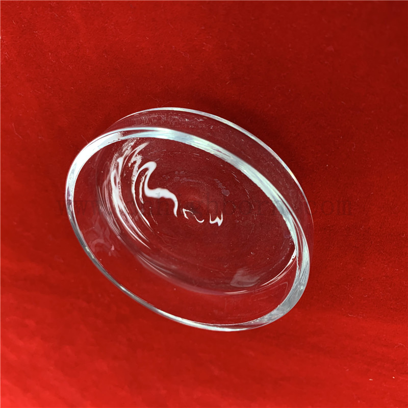 实验室使用耐热透明圆形石英玻璃培养皿