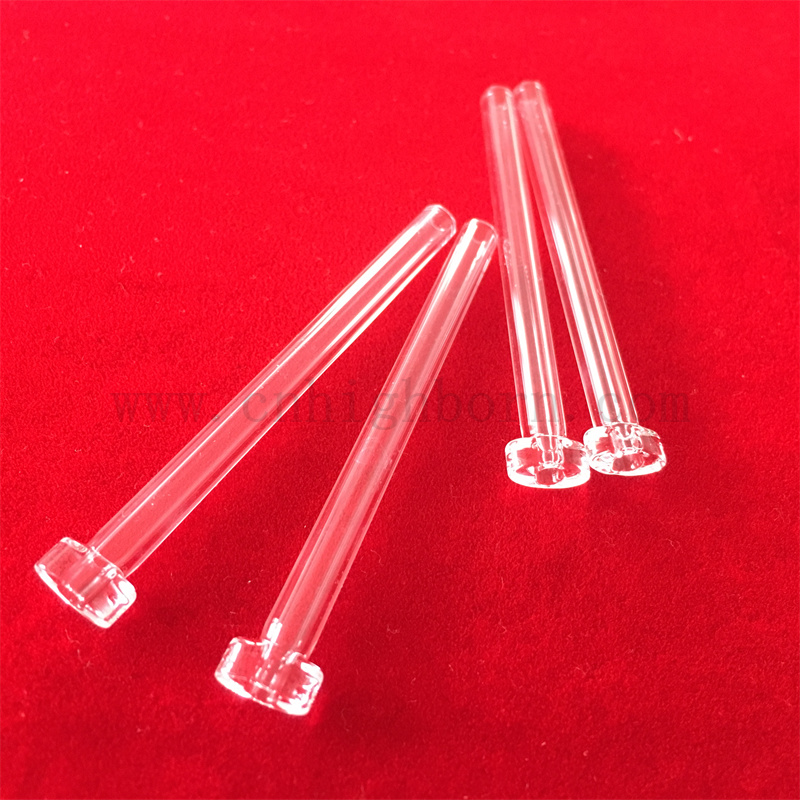 定制耐高温各种尺寸石英玻璃管透明石英玻璃管 