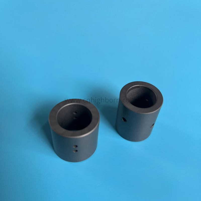 定制烧结 碳化硅 布什 SiC 陶瓷套筒