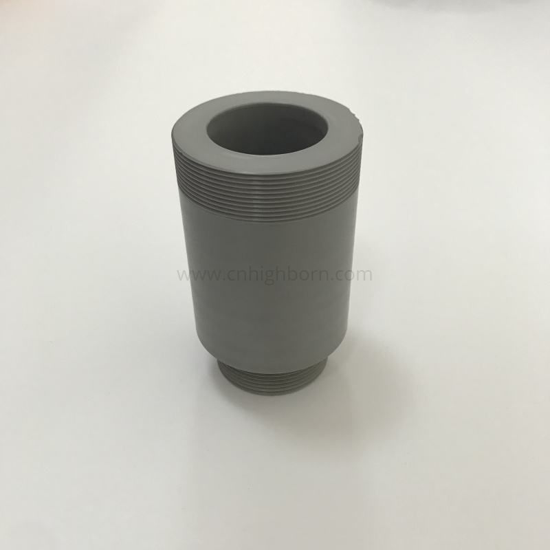 GPS 氮化硅陶瓷管 Si3n4 陶瓷螺纹管