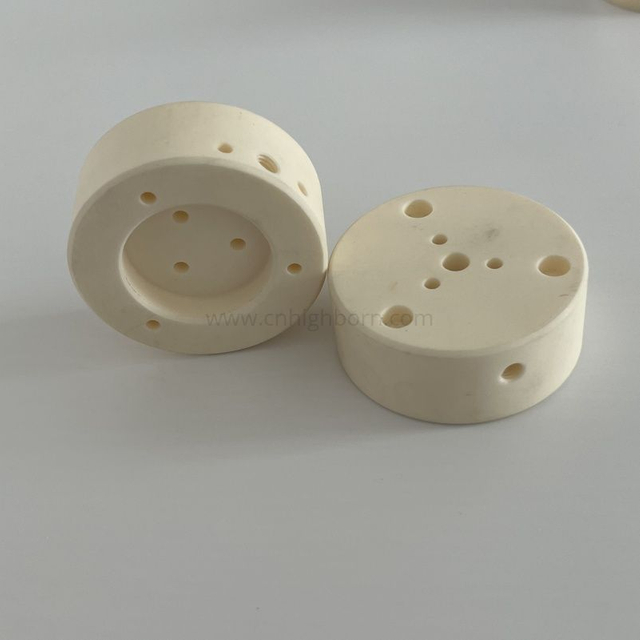CNC 加工 氧化铝陶瓷 99.5% Al2o3 圆块
