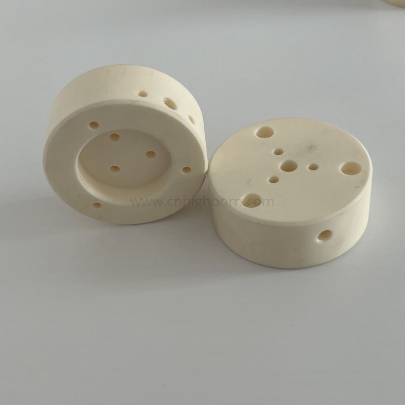 CNC 加工 氧化铝陶瓷 99.5% Al2o3 圆块