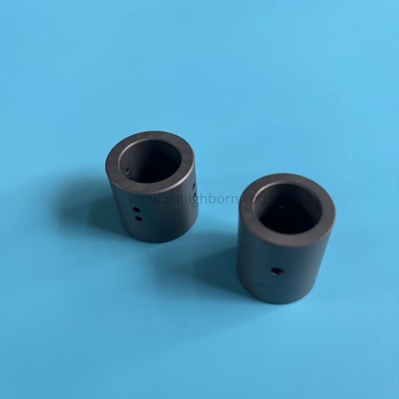 定制烧结 碳化硅 布什 SiC 陶瓷套筒