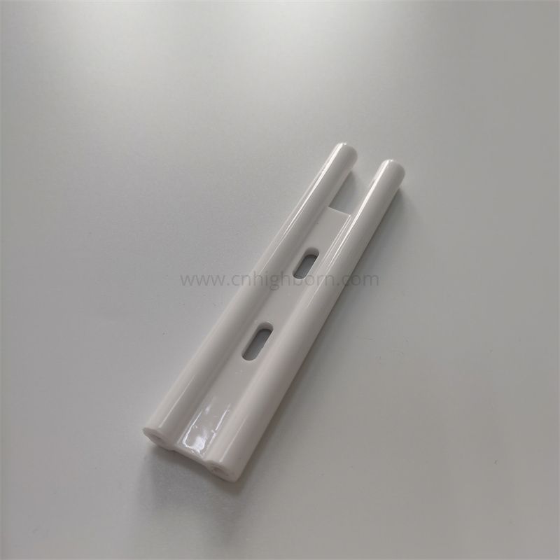 Glazed 95%al2o3 Alumina Ceramic Igniter Tube