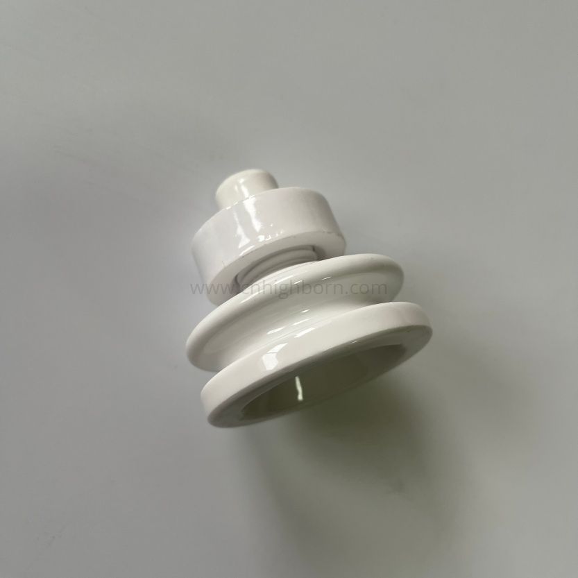 定制 95% 釉面氧化铝 Al2O3 陶瓷绝缘子组件