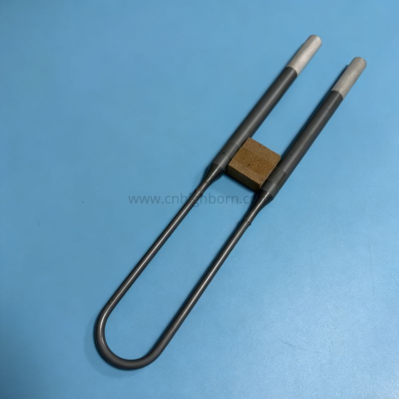 U型碳化硅碳化硅陶瓷加热棒
