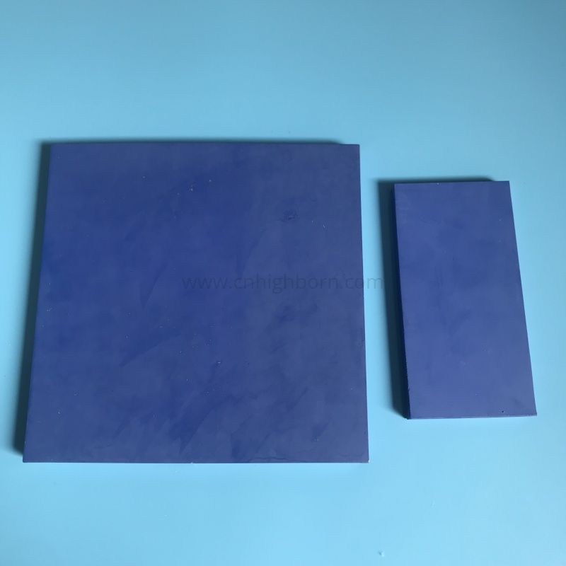高强度蓝色 3Y-TZP 蓝色 氧化锆陶瓷 块