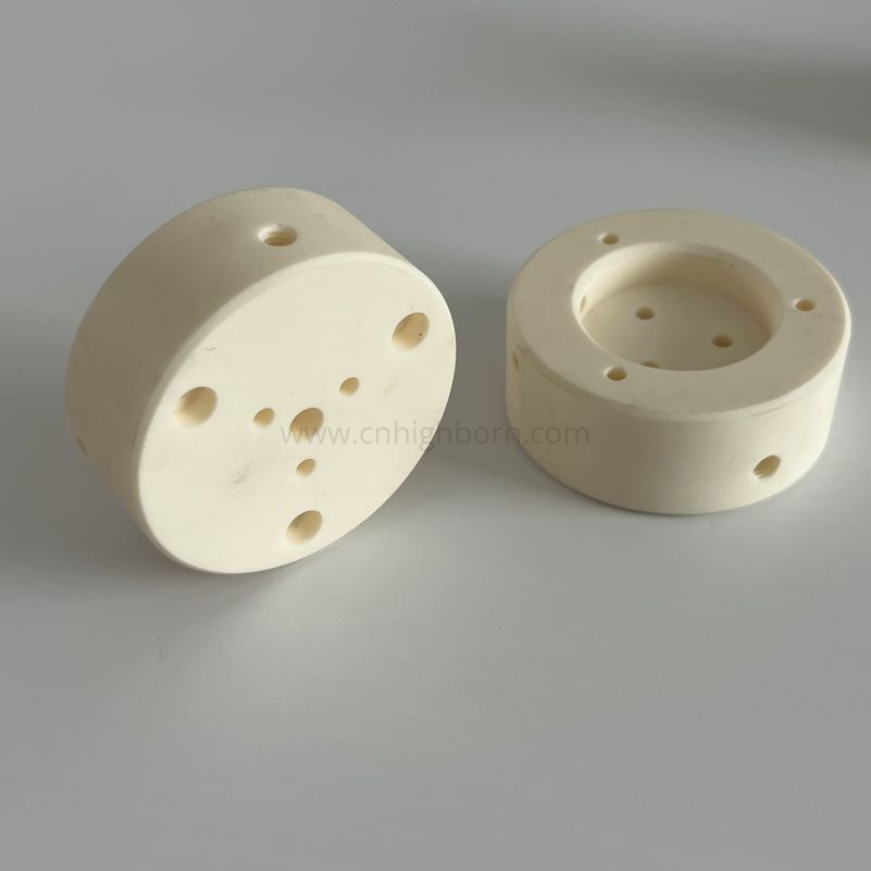 CNC 加工 氧化铝陶瓷 99.5% Al2o3 圆块
