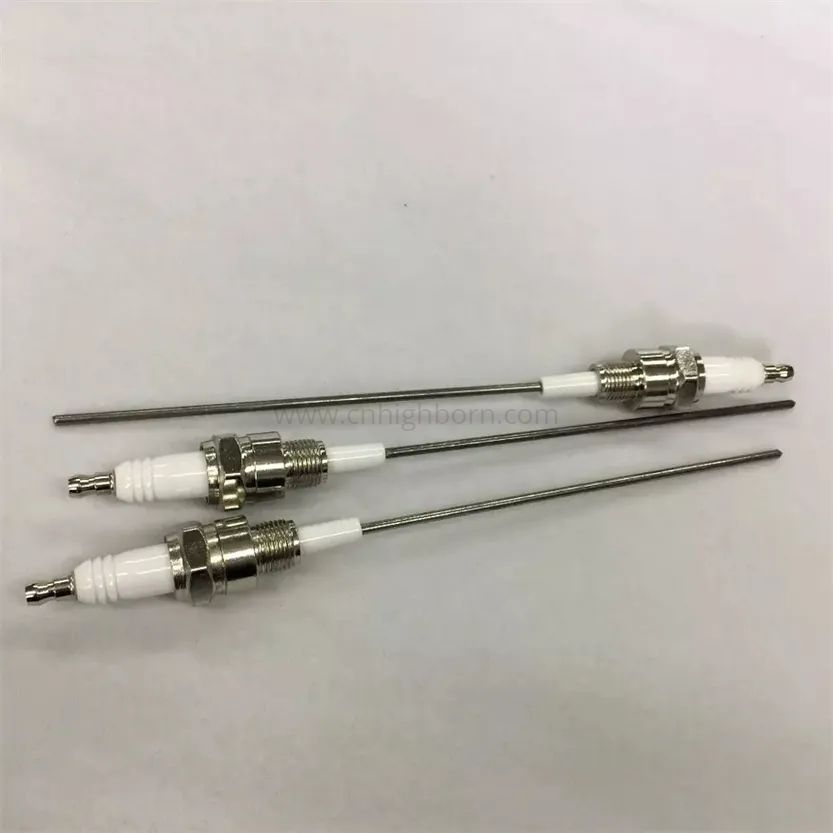 定制氧化铝陶瓷气体点火电极点火器探头