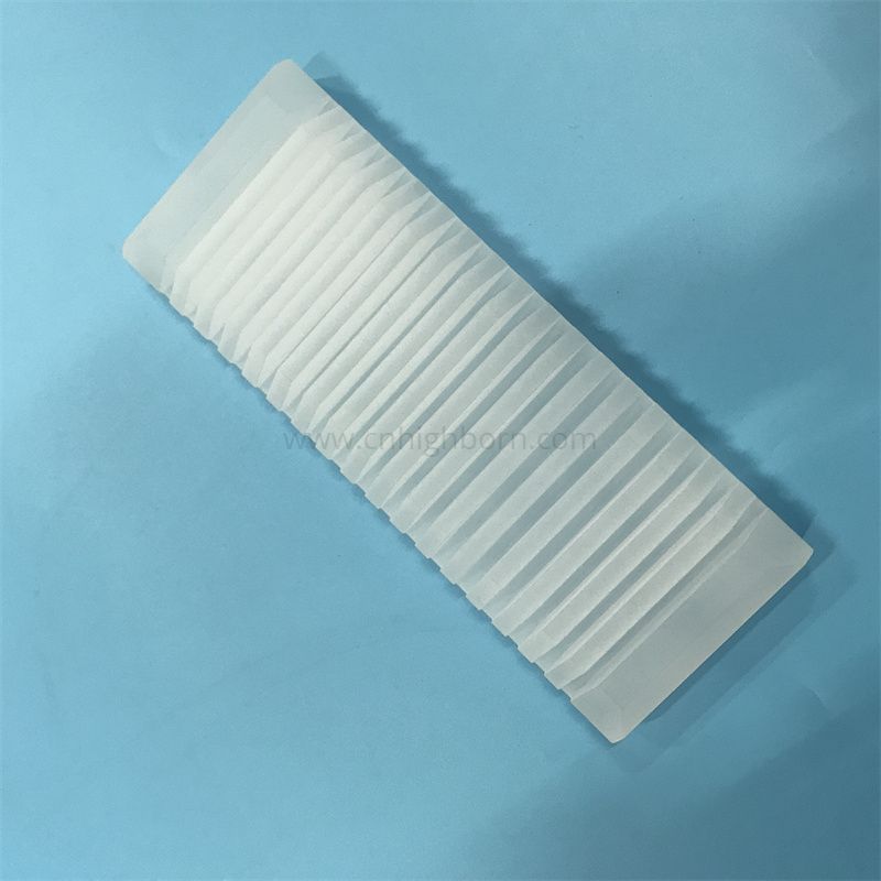 高温磨砂二氧化硅石英晶圆载具夹具 