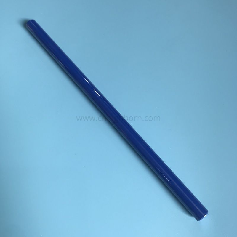 蓝色 Zro2 陶瓷棒 氧化锆活塞 柱塞轴
